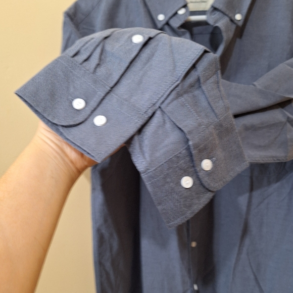 Oxford Blue Dress Shirt - Picture 3 of 4